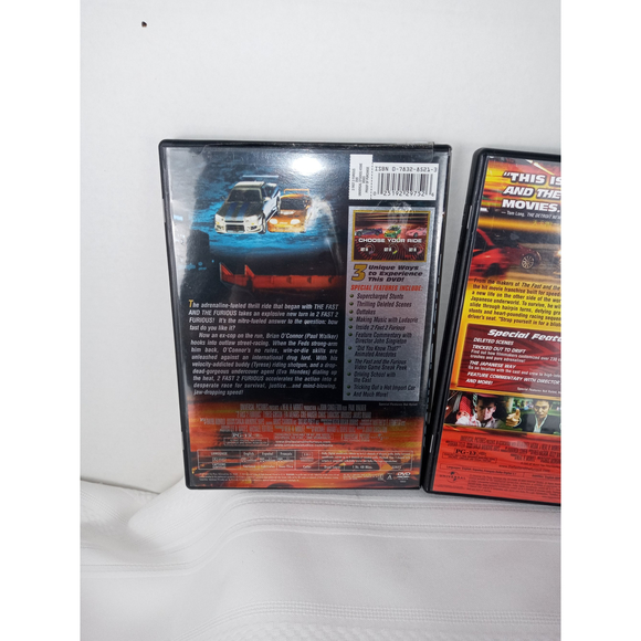 Fast & Furious DVD Lot of 3 - Picture 2 of 10